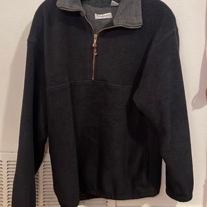 Black quarter zip